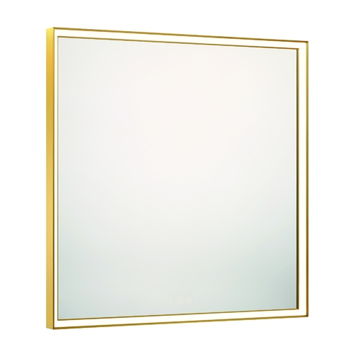 Eurofase Lighting Nixon 36x36-Inch 3CCT LED Mirror in Gold by Eurofase Lighting 47567-016