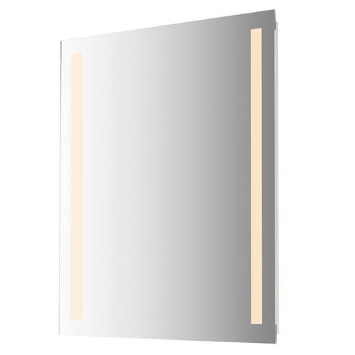 Maxim Lighting Project Mirror - 2 Strip Rectangle 30-Inch Illuminated Mirror MRL3036-2S30K