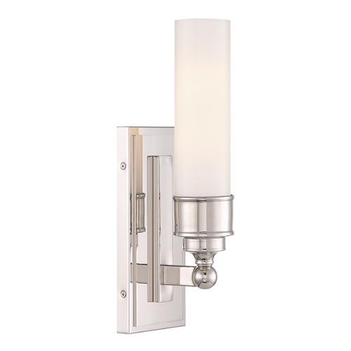 Crystorama Lighting Wilcox Polished Nickel LED Sconce