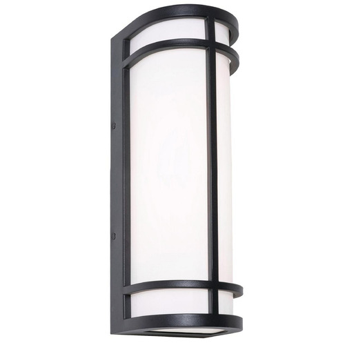 Afx Lighting Crain Black LED Outdoor Wall Light