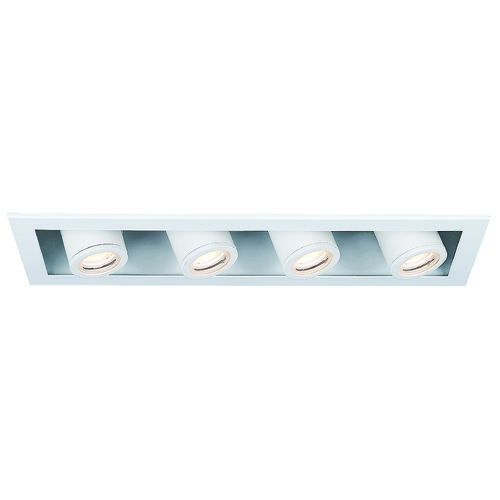 WAC Lighting Silo Multiples White & White LED Recessed Kit by WAC Lighting MT-4415T-935-WTWT
