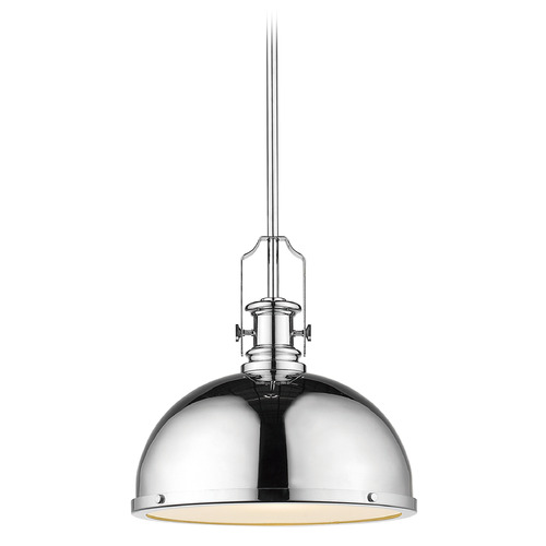Melange Chrome Pendant by Z-Lite