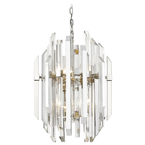 Z-Lite Bova Polished Nickel Pendant by Z-Lite 4006-8PN