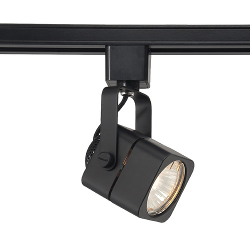 Eurofase Lighting 50W GU10 Squared Track Head in Black by Eurofase Lighting 23405-028