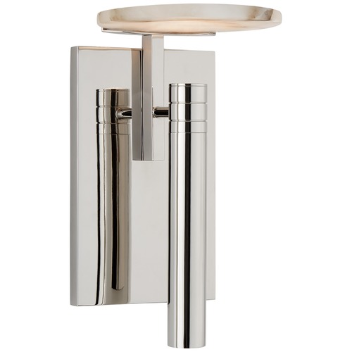 Visual Comfort Signature Collection Kelly Wearstler Melange Sconce in Nickel by Visual Comfort Signature KW2610PNALB