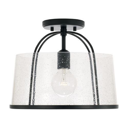 HomePlace by Capital Lighting Madison Dual Mount Pendant in Matte Black by HomePlace Lighting 247011MB