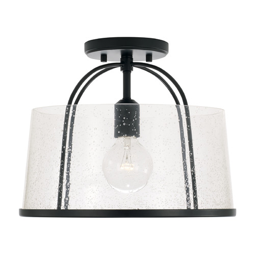 Madison Dual Mount Pendant in Matte Black by HomePlace Lighting