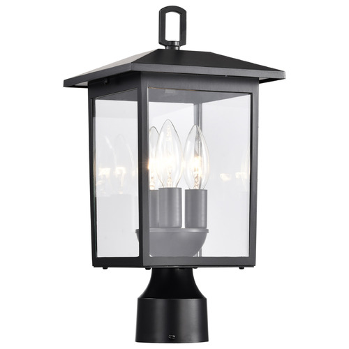 Jamesport Matte Black Post Light by Nuvo Lighting