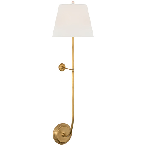 Studio Hand-Rubbed Antique Brass Flush Mount Light
