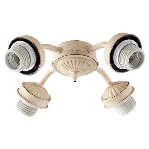 Persian White LED Fan Light Kit by Quorum Lighting