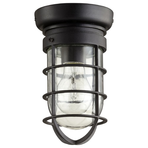 Bowery Noir Flush Mount by Quorum Lighting