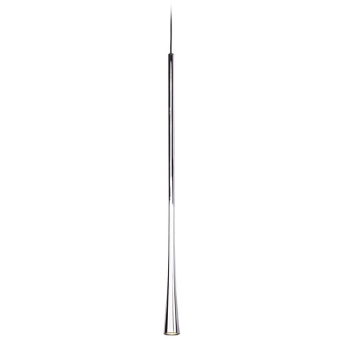 Kuzco Lighting Taper Chrome LED Pendant by Kuzco Lighting PD15824-CH