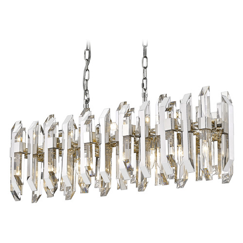 Bova Polished Nickel Linear Light by Z-Lite