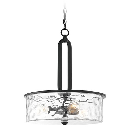 Collins Flat Black Pendant by Craftmade Lighting