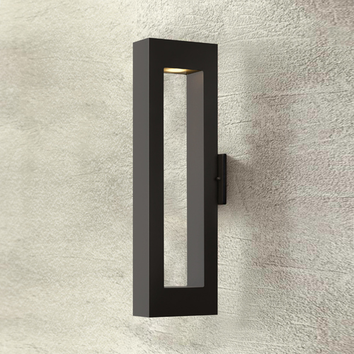 Hinkley Atlantis 24-Inch Satin Black LED Outdoor Wall Light by Hinkley Lighting 1644SK-LL