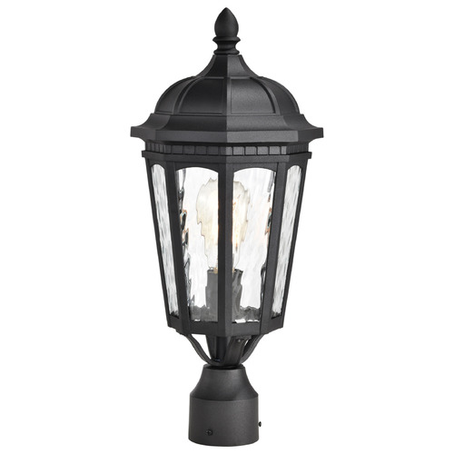 East River Matte Black Post Light by Nuvo Lighting