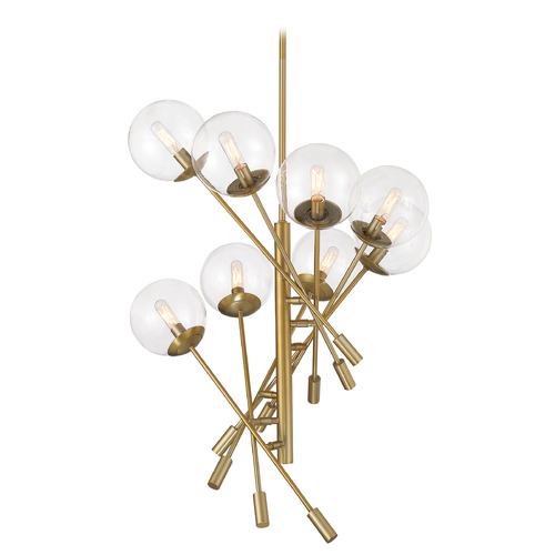 Auresa Soft Brass Pendant by Minka Lavery