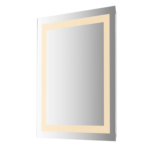 Project Mirror - Perimeter Rectangle 24-Inch Illuminated Mirror
