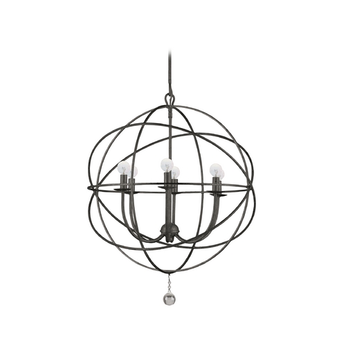 Modern Pendant Light in English Bronze Finish