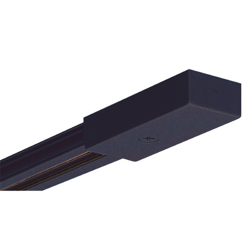 Juno Lighting Group 4 Ft Low Voltage Track Section in Black Finish Juno Trac 12 Collection TLV 4FT BL