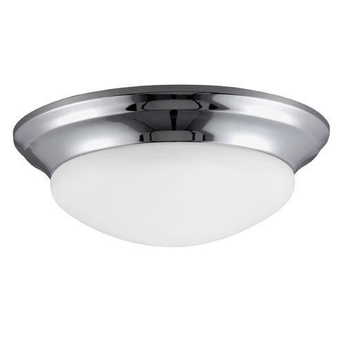 Nash 11.50-Inch Flush Mount in Chrome by Generation Lighting