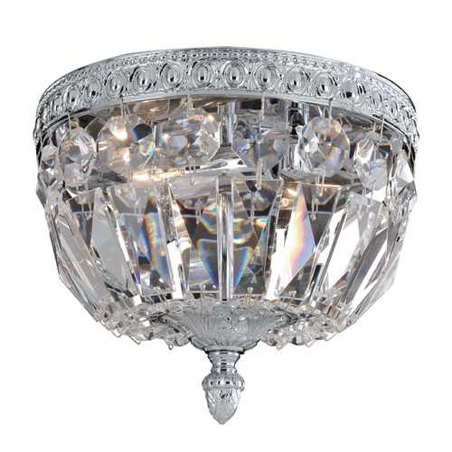 Lemire 2 Light Flush Mount with Antique Gold