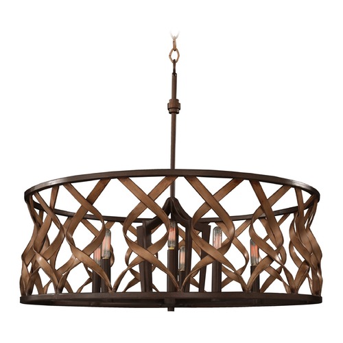 Soho Milk Chocolate Pendant by Kalco Lighting