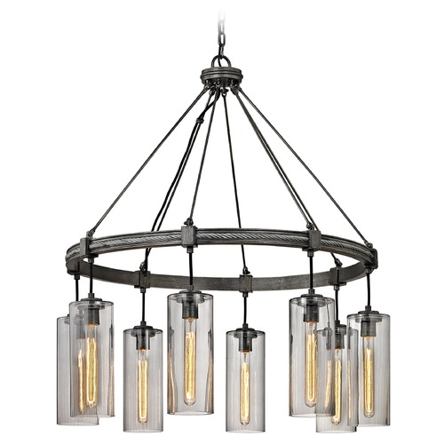 Troy Lighting Union Square Graphite Pendant by Troy Lighting F5918