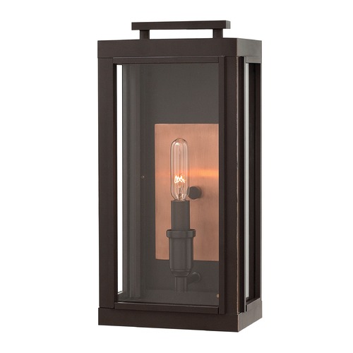 Sutcliffe 14-Inch Outdoor Wall Light in Oil Rubbed Bronze by Hinkley Lighting