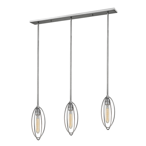 Z-Lite Persis Old Silver Multi-Light Pendant by Z-Lite 3000-3B-OS