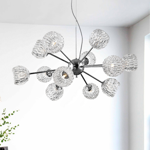 Z-Lite Z-Lite Laurentian Chrome Chandelier 909-12