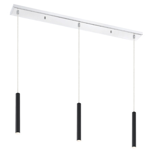 Z-Lite Forest Chrome LED Multi-Light Pendant by Z-Lite 917MP12-MB-LED-3LCH