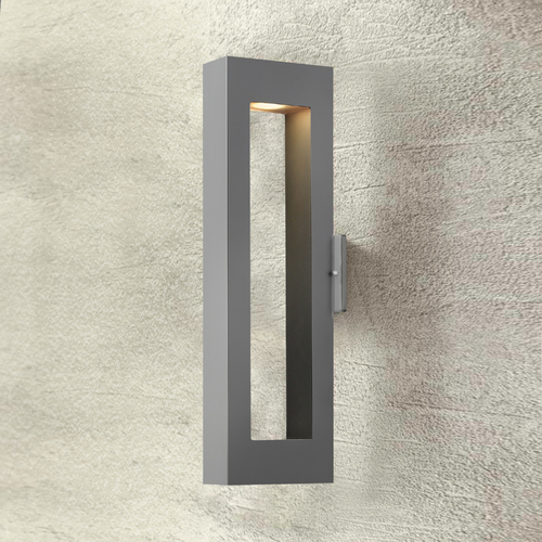 Atlantis 24-Inch Titanium LED Outdoor Wall Light by Hinkley Lighting