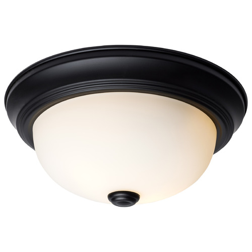 Matte Black Flush Mount by Nuvo Lighting