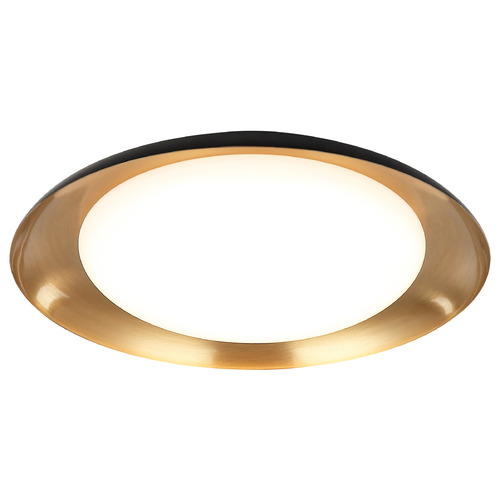 Lalonde Black LED Flush Mount by Matteo Lighting