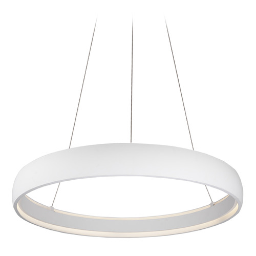 Kuzco Lighting Halo White LED Pendant Light