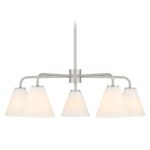 Savoy House Lighting Blair Satin Nickel Chandelier