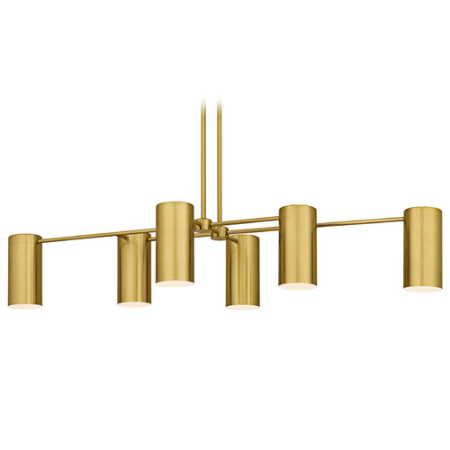 Quoizel Lighting Foreland Brushed Gold Island Light