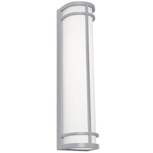 Afx Lighting Crain Textured Grey LED Outdoor Wall Light