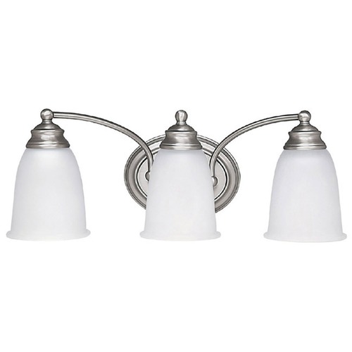 Clarke 19.50-Inch Vanity Light in Matte Nickel by Capital Lighting