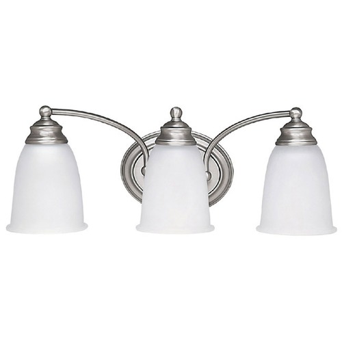 Capital Lighting Clarke 19.50-Inch Vanity Light in Matte Nickel by Capital Lighting 1088MN-132