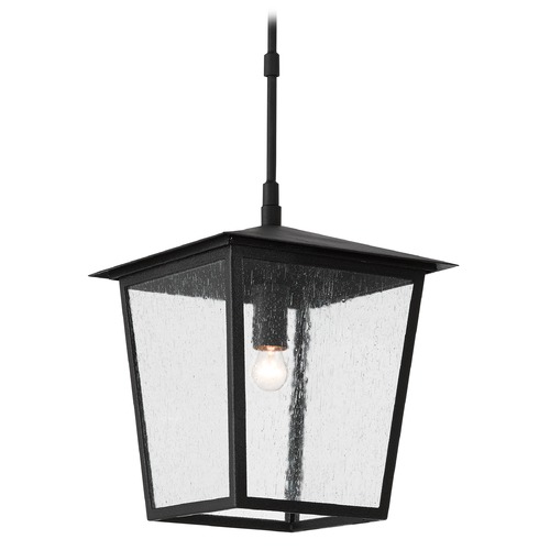 Currey and Company Lighting Bening Outdoor Lantern in Midnight Finish by Currey & Company 9500-0001