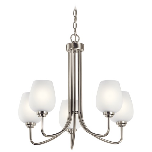 Kichler Lighting Valserrano 5-Light Brushed Nickel Chandelier by Kichler Lighting 44377NI