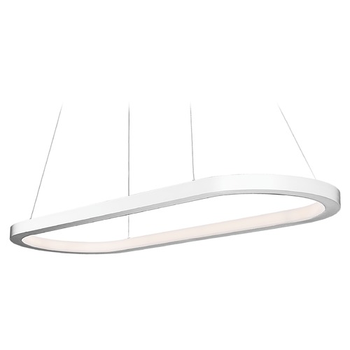 Modern Forms by WAC Lighting Racetrack Brushed Aluminum LED Linear Light by Modern Forms PD-53046-27-AL