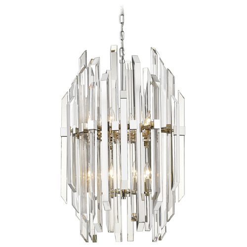 Z-Lite Bova Polished Nickel Pendant by Z-Lite 4006-12PN