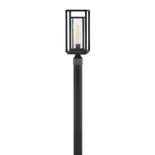 Republic 17-Inch Post Light in Black by Hinkley Lighting