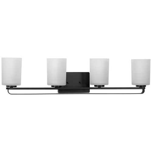 Progress Lighting Progress Lighting League Matte Black Bathroom Light P300344-31M