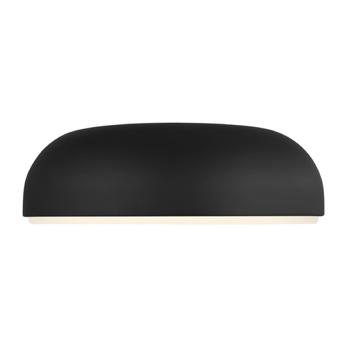 Visual Comfort Modern Collection Sean Lavin Kosa 13-Inch LED Flush Mount in Black by Visual Comfort Modern 700FMKOSA13B-LED930