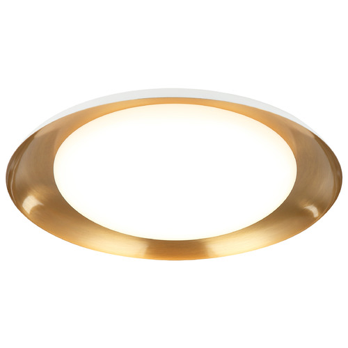 Matteo Lighting Lalonde White LED Flush Mount by Matteo Lighting M12215WHAG