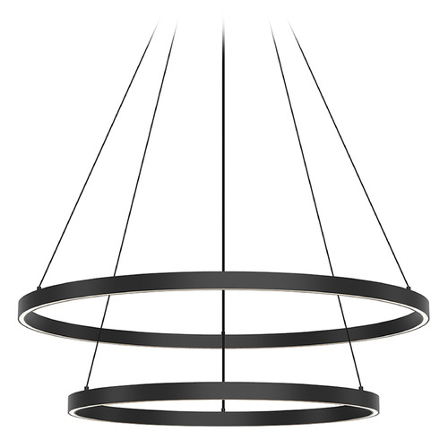 Kuzco Lighting Cerchio Black LED Chandelier